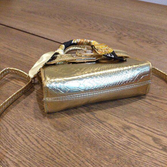 Tiny Treats Patent Crocodile Handbag - Picture 9 of 9